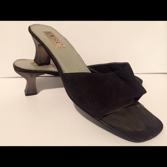 Diesse Collection Black Kitten Heels