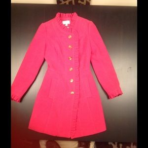 Fuchsia coat