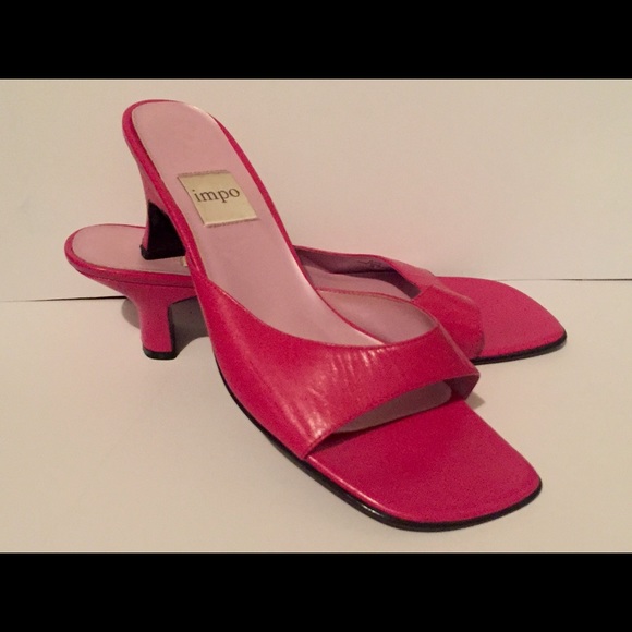 Impo Fuchsia Pink Kitten Heels