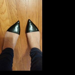 Zara Vamp Pointy Flats