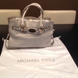 Michael Kors large off white Hamilton