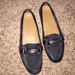 Black Coach Loafers