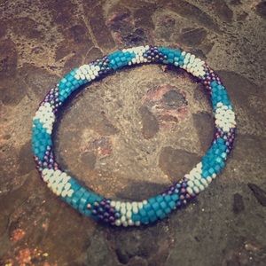 Beaded bracelet.