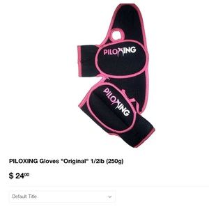 Piloxing gloves