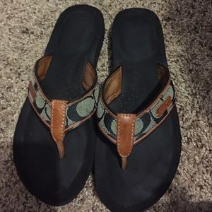 Coach Flip Flops