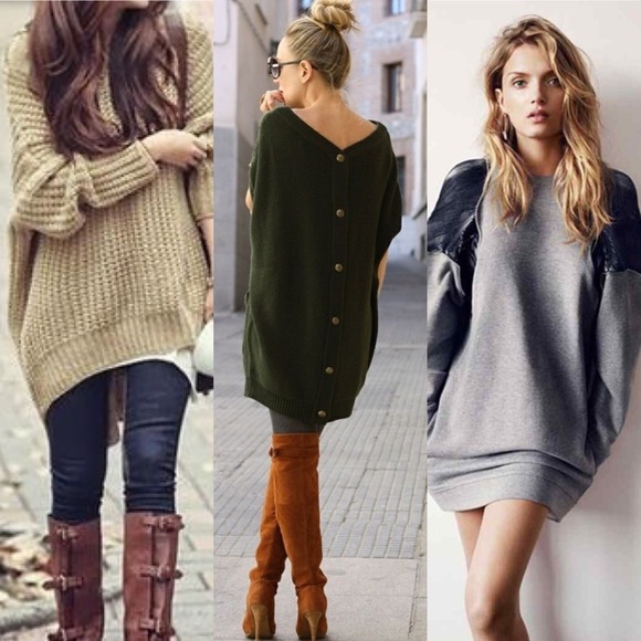 ISO SLOUCHY OVERSIZED SWEATERS