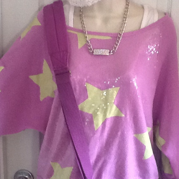 Never Worn Junior Plus Star Sweatshirt Top