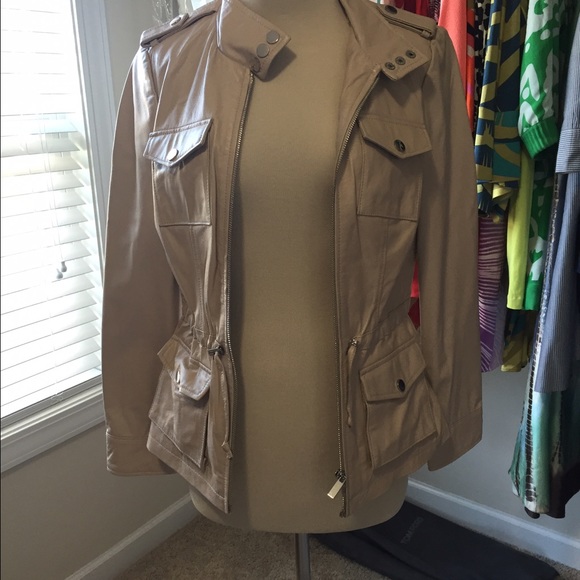 bebe Leather Jacket - Picture 2 of 4