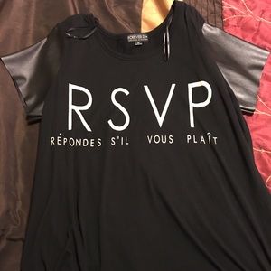 RSVP t shirt