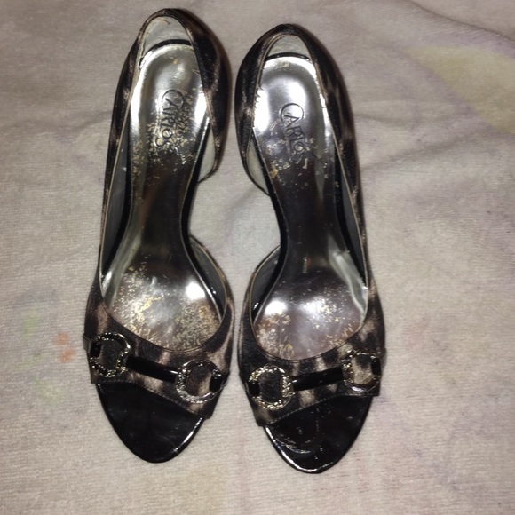 Carlos Santana leopard print heels - Picture 4 of 4