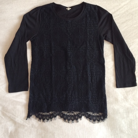 J crew lace front