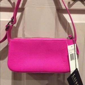Hot Pink Ralph Lauren small Handbag