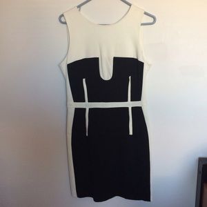 Black and White Dress. Studio Point. Size 8