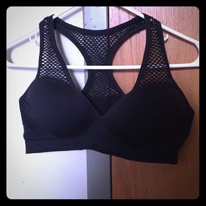 PINK padded sports bra