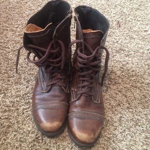 Steve Madden combat boots