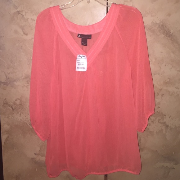 Lane Bryant Sheer Top