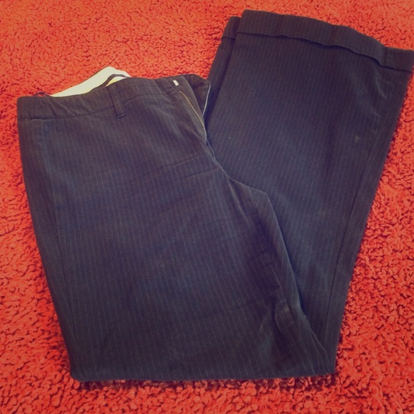 Trouser striped pants