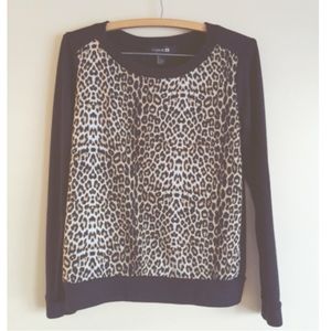 Animal Print Sweater