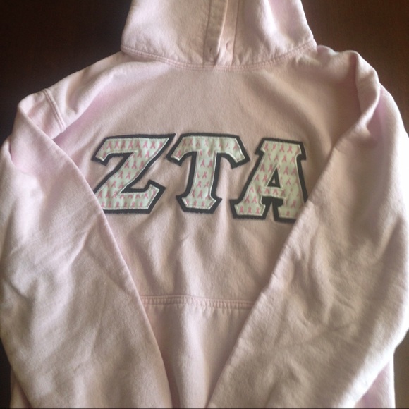 ZTA FRATERNITY lettered sweatshirt
