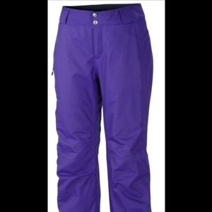 COLUMBIA WOMENS S SNOW SKI PANTS  OMNI TECH