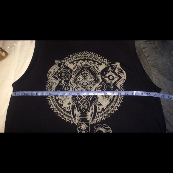 KAIVA | Ganesh Inspired Yoga High-Low Tank - Picture 4 of 4