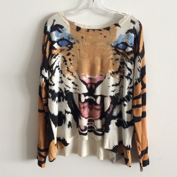Super cute tiger print sweater from Mink Pink! - Picture 1 of 4