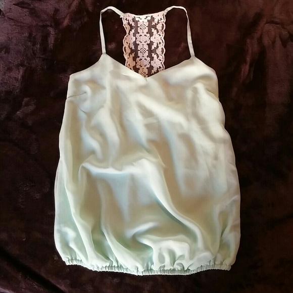 Charlotte Russe V-Cut spaghetti strap