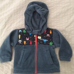 Columbia Sz 12 month fleece jacket