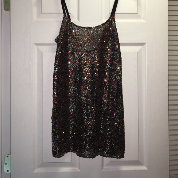 Free people sequin tank!