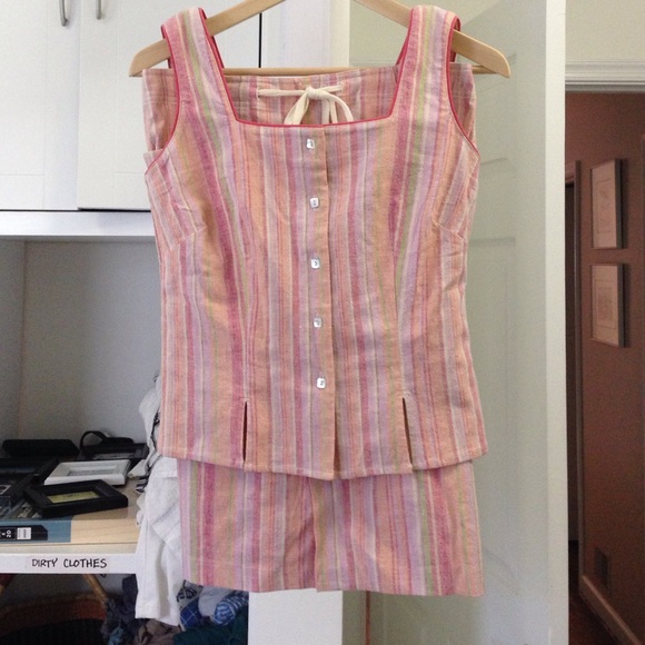 LAST CHANCE WILL BE DONATING Skirt/top set