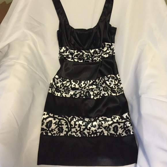 Black cocktail dress