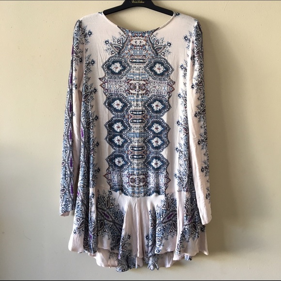 Free People Pattern V-back Tunic