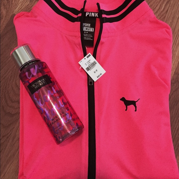 PINK Victoria's Secret Tops - PINK VS Combo Ultimate Half Zip & Mist