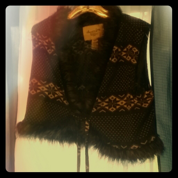 Fuzzy vest