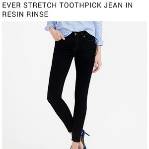 J. Crew Toothpick Jeans