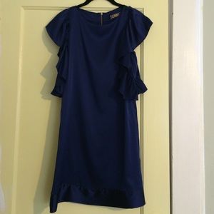 SUNNER navy dress.