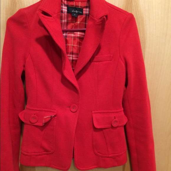 Red blazer