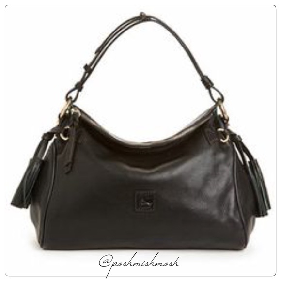 Dooney & Bourke Handbags - Dooney & Bourke Florentine Vacchetta Zip Hobo