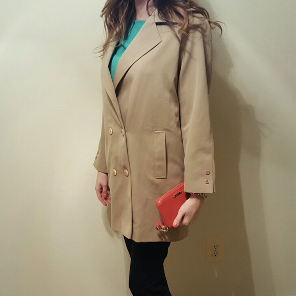 SOLD Nude Shell Coat - Picture 2 of 4
