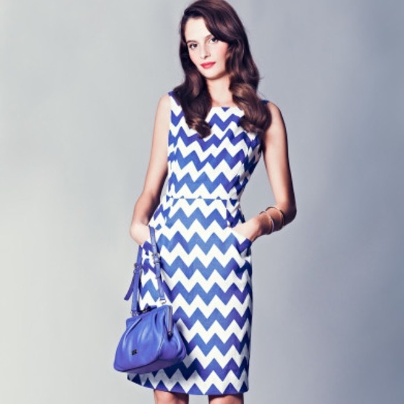 Kate Spade Chevron Dress