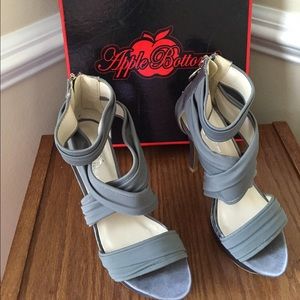 Apple Bottom Satin High Heel Shoes