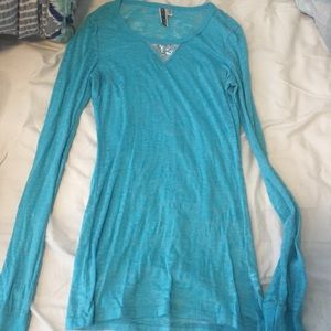 SOLD BKE Longsleeve burnout top