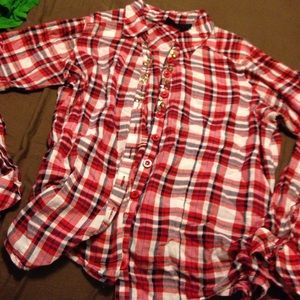 Torrid Plaid Button Down