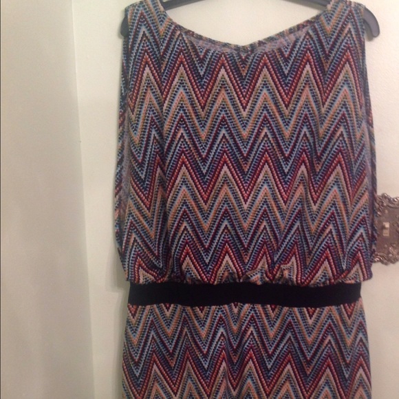 Multi-colored dress