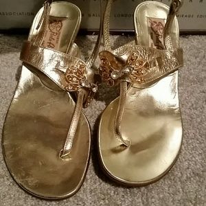 Kitten Heeled Sandals