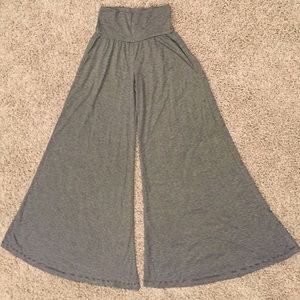 Wide Leg Striped Pants