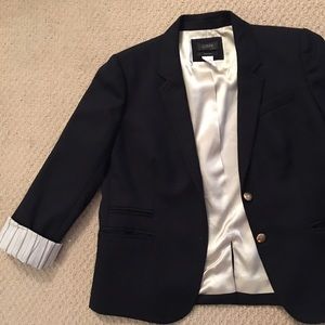 J. crew navy schoolboy blazer