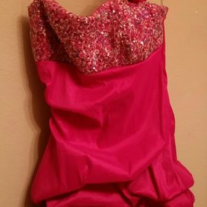 Super cute prom dress or evening gown.