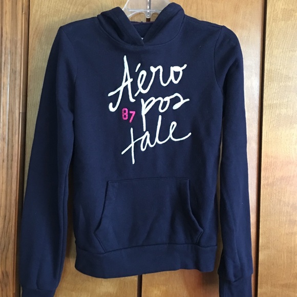 Navy hoodie