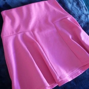 Pink Flowy shirt skirt
